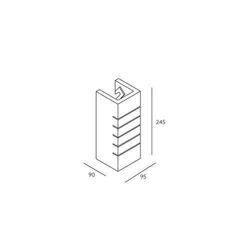kinkiet secco 1xe14 biały na Arena.pl