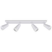 Lampa sufitowa Sana 4147 Ideus reflektorki na listwie białe