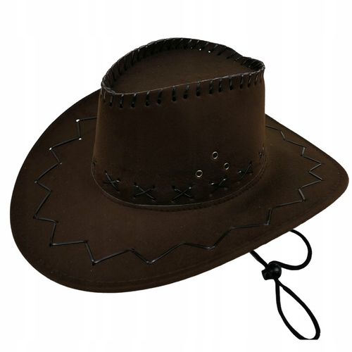 strój KOWBOJA KOWBOJKI KOWBOJKA kapelusz kowbojski + bandamka 8-99 lat na Arena.pl