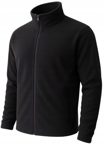 Polar ROBOCZY Bluza POLAROWA Męska Robocza BHP Ochronna CIEPŁA GRUBA CZARNA na Arena.pl