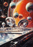 Plakat 70x100cm Orkiestra Sfer