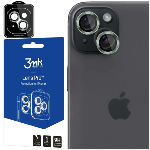 apple iphone 15 plus - 3mk lens protection pro alpine green na Arena.pl