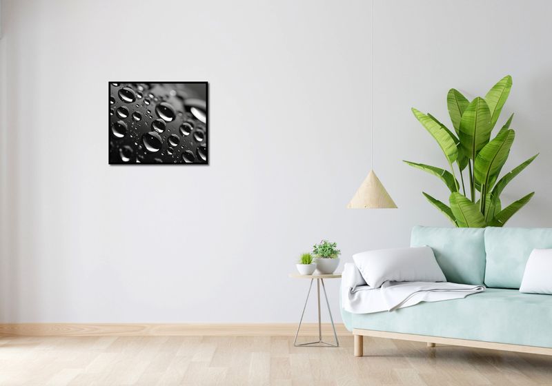 Plakat 60x50cm Mikrokosmos Kropelek zdjęcie 4