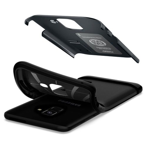 ETUI SPIGEN SLIM ARMOR GALAXY A8 2018 BLACK na Arena.pl
