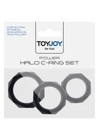 power halo c ring set black
