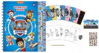 Totum Wydrapywanka kolorowanka Psi Patrol z naklejkami zestaw kreatywny