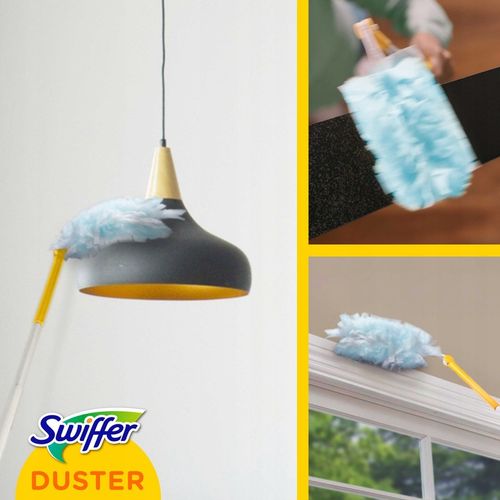 Swiffer Duster XXL Zestaw do Usuwania Kurzu Rączka i Wkłady 2 szt. + Gratis na Arena.pl