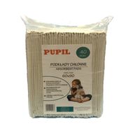 PODKŁADY PIELUCHY NAUKA SIKANIA 60x90, 40 SZT.