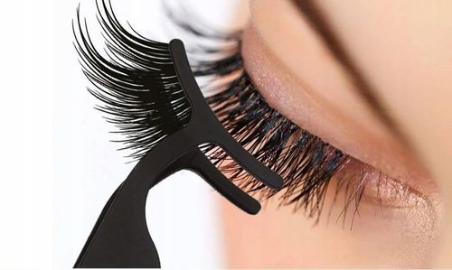 RZĘSY MAGNETYCZNE 7X DŁUGIE + PĘSETA + 2X EYELINER na Arena.pl