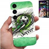 ETUI DO SAMSUNG GALAXY A15 4G - PIŁKA NOŻNA, FOOTBALL PIŁKA CASE + SZKŁO