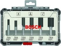 zestaw frezów 6 szt.  uchwyt 8mm - b 2607017466