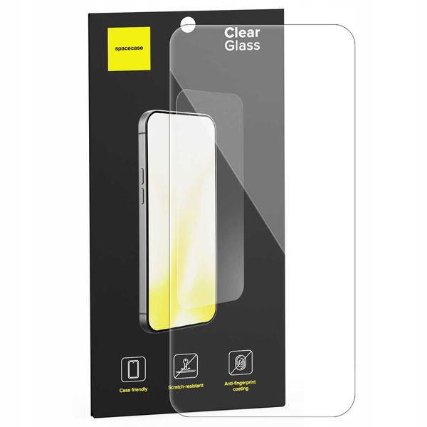 Spacecase Clear Glass 2.5D Galaxy A56 5G zdjęcie 4