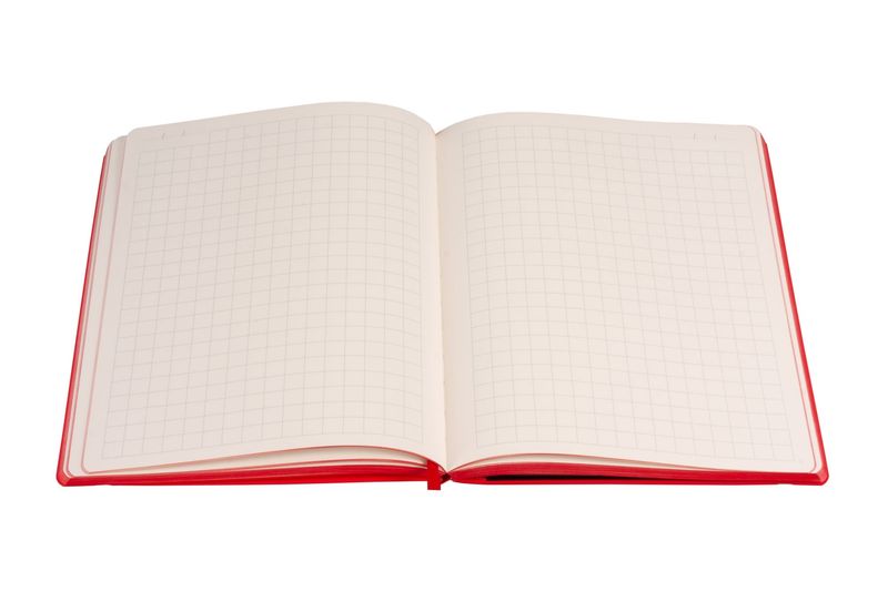 NOTES INDEED B5 KRATKA CZERWONY ANTRA zdjęcie 3