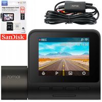 Kamera samochodowa 70mai A200 Wideorejestrator + moduł parking + karta 64GB