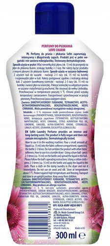 SOFIN Perfumy do Tkanin do Pralki Suszarki 5 x 300ml MIX 100 Prań na Arena.pl