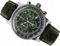 Zegarek Męski Zeppelin 86804 zielony pasek