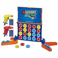HASBRO GRA TARCZA CONNECT 4 + 2x PISTOLET NERF