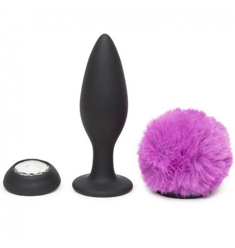 Happy Rabbit Vibrating Butt Plug Black Large na Arena.pl
