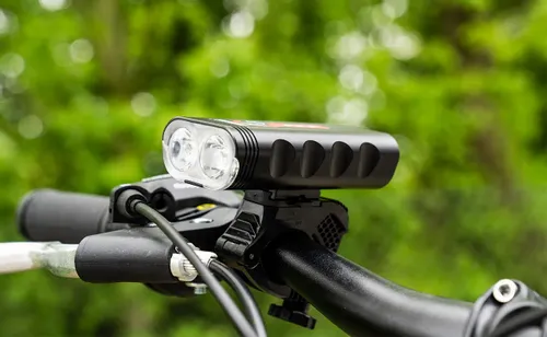 Lampka Rowerowa Przód + Tył LED 360 Wodoodporna na Arena.pl