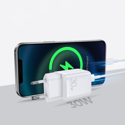 ŁADOWARKA SIECIOWA ZASILACZ 30W USB/USB-C SZYBKIE ŁADOWANIE na Arena.pl