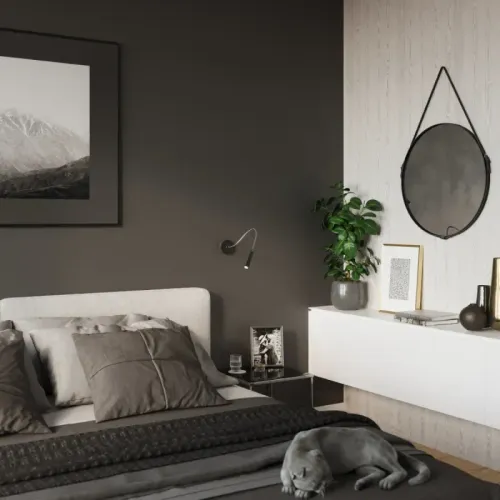 Kinkiet AXIL czarny na Arena.pl