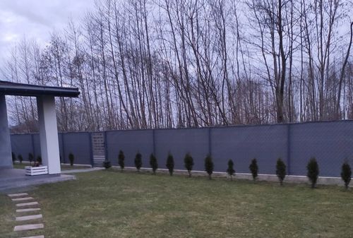 SIATKA CIENIUJĄCA 1,2x50m MASKUJĄCA 90% OSŁONA MATA NA OGRODZENIE PŁOT na Arena.pl