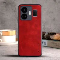 Etui AIORIA Vintage LEATHER do Realme GT3 / Realme GT Neo 5 czerwony