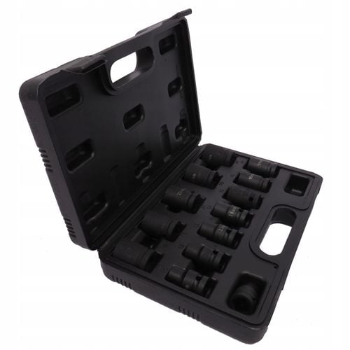 ZESTAW NASADEK UDAROWYCH 10-24 NASADKI UDAROWE 1/2" KLUCZ UDAROWY KOMPLET na Arena.pl