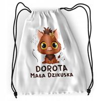 Plecak Sportowy Szkolny Dla Doroty Córki Dziecka Z Nadrukiem Ze Zdjęciem