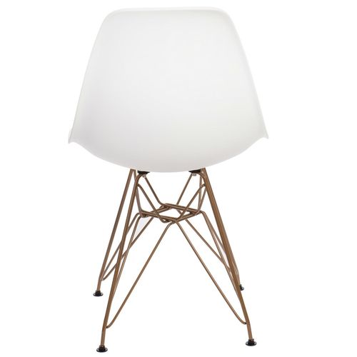 Krzesło P016 Pp Gold Białe na Arena.pl