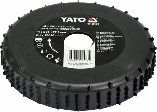 FREZ TARNIK DO DREWNA 118MM YATO na Arena.pl