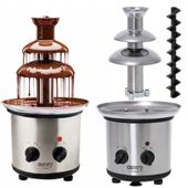 Fontanna Czekoladowa 3 Poziomy 320W Inox Camry