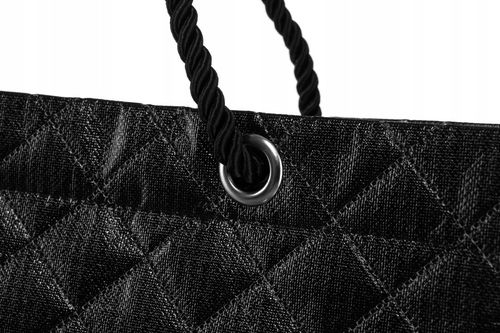 duża, pikowana torba damska z materiału syntetycznego - lorenti na Arena.pl