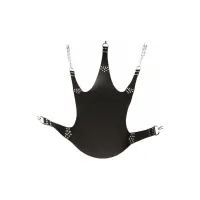 mr. sling skorzany pas z 5 punktami zawieszenia 113x122cm