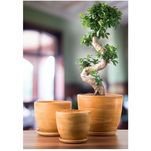 DONICZKA CERAMICZNA BARYŁKA 6 Biały 30x25 cm na Arena.pl