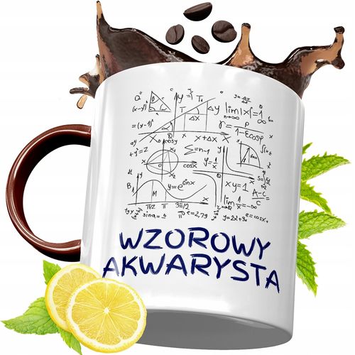 Kubek Bordowy Dla Akwarysty Na Urodziny Prezent Z Nadrukiem Ze Zdjęciem na Arena.pl