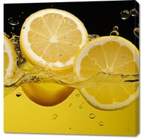 Obraz 100x100cm Cytrusowa Freska