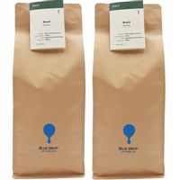 Kawa ziarnista BRAZYLIA 100% ARABICA 2kg Świeżo Palona z palarni Blue Drop