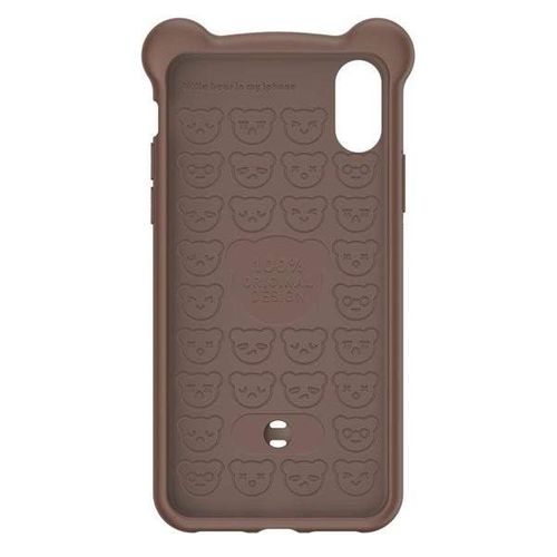 Etui Baseus Bear do smartfona iPhone X / XS - brązowe na Arena.pl