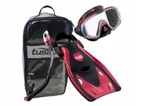 ZESTAW TUSA VISIO MASKA FAJKA PŁETWY L 40-46 TORBA