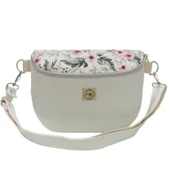 Torebka i Nerka 2w1 - Biała i Garden na Białym