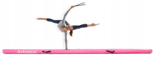 MATA GIMNASTYCZNA DMUCHANA ŚCIEŻKA AKROBATYCZNA 4m MATERAC ĆWICZEŃ AIRTRACK na Arena.pl