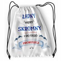 Plecak Dla Proboszcza Sportowy Szkolny Worek Torba Z Nadrukiem Ze Zdjęciem