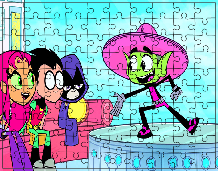 Puzzle Młodzi Tytani zdjęcie 1