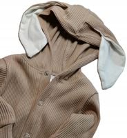 Baby In World Pajac Z Kapturem Harmony Latte 80/86