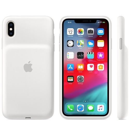 Apple Etui Smart Battery Case do iPhonea XS Max - białe na Arena.pl