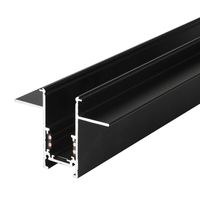 Szyna podtynkowa Track Magnetic 52 Gips2 AZ4646 z zaślepkami 1m czarna