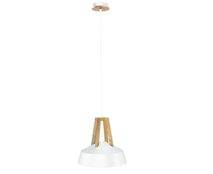 Lampa wisząca 1xE27 TRIX WHITE GOLD zdjęcie 1