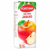 FORTUNA 200ML SOK 100% JABŁKO KARTONIK