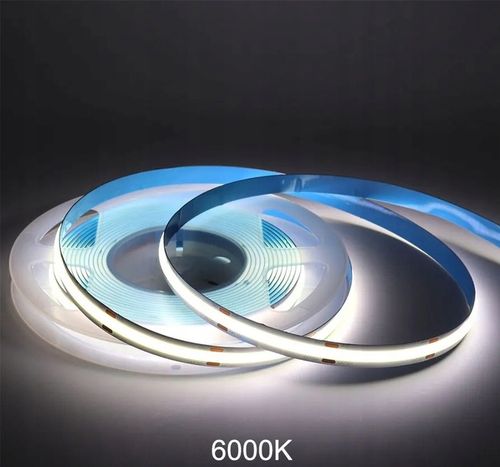 Taśma LED Neon COB 12V 10m 320 diod 6000K BIAŁA ZIMNA HOMOGENICZNA 8MM na Arena.pl